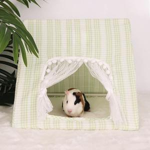 Cama de Algodón para Mascotas Pequeñas, Tienda de Campaña para Cobayas, Refugio para Mascotas, Cama para Hámsteres - Product Image 4