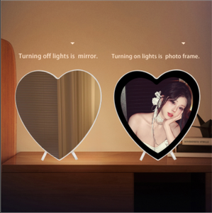Cadre photo LED en plastique effet miroir magique, style <span class=keywords><strong>Art</strong></span> Déco, motif nature morte mobile, impression d'<span class=keywords><strong>art</strong></span> mural encadrée - Product Image 5
