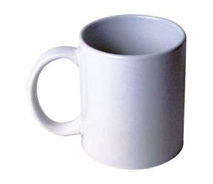 Mugs en céramique 11 oz, blancs, vierges, pour sublimation, vente en gros par l'usine BAIYIN, idéaux pour un cadeau de <span class=keywords><strong>retraite</strong></span>. - Product Image 1