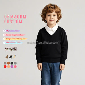 Offre Spéciale unisexe solide nouveau-né bébé enfants garçon fille gros tricot fille et garçon <span class=keywords><strong>jaune</strong></span> <span class=keywords><strong>pull</strong></span> - Product Image 3