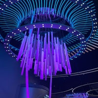 Iluminación LED para Discotecas, Tubo DMX 3D para Decoración de Techos de Clubes Nocturnos