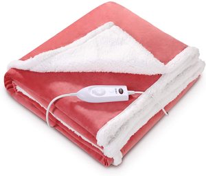Ready <strong>Sale</strong> Domestic With the Certification of Luxury Flannel <strong>Heated</strong> <strong>Throw</strong> With CE RoHS Certificate - Product Image 2
