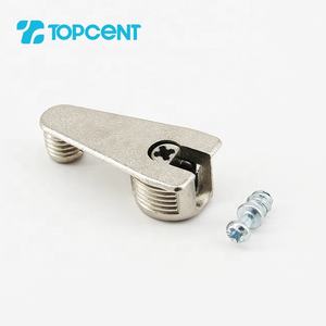 Topcent ריהוט ארון מצלמת נעילת סגסוגת כפול רגל חזק מחבר הולם עץ מחבר <span class=keywords><strong>rafix</strong></span> ריהוט מחבר - Product Image 4