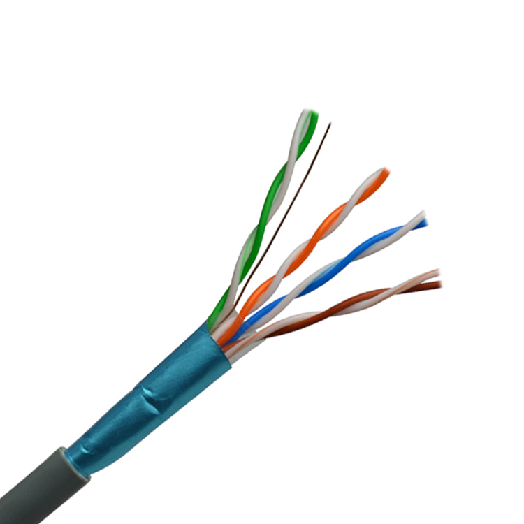 Ftp cat5e 23awg голый медный ccs Cat5 Ethernet кабель для сети