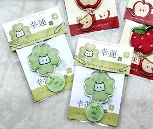 Llavero NFC Personalizado GSC con Impresión Personalizada, Programable con URL, Llavero Inteligente para Sistema de Control de Acceso, Impermeable, Trébol Verde - Product Image 3