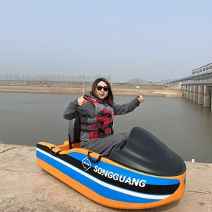 Bote Kart Monoplaza de 15 Kw con Batería de Litio, <span class=keywords><strong>Moto</strong></span> Acuática para Entretenimiento al Aire Libre y Bote de Recreo Panorámico - Product Image 3
