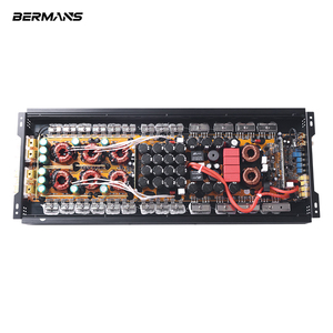 Amplificador de coche de alta potencia de 6500 vatios Clase <span class=keywords><strong>D</strong></span> excelente disipación de calor cruces de aluminio Mono Push Subwoofer potencia de altavoz de bocina - Product Image 2