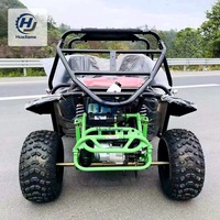Huajia Buggy tout-terrain personnalisé à essence pour adultes, 2 places, véhicule de loisirs pour le désert, le safari, le parc, la station balnéaire