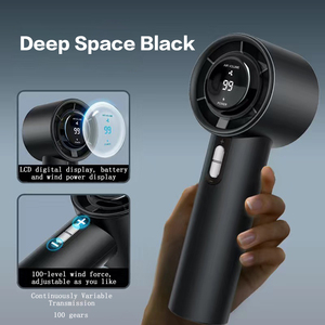 2025 New Summer Outdoor High Speed <b>Usb</b> Charging Digital Display Air Cooling <b>Fan</b> Portable Small <b>Mini</b> Handheld Ayzd-f23 <b>Mini</b> <b>Fan</b> - Product Image 3