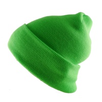 Bonnets tricotés chauds d'hiver couleur unie avec logo personnalisé, casquette d'extérieur, bonnet épais orange Texas, bonnet vierge, marque d'équipe, Gorros OEM