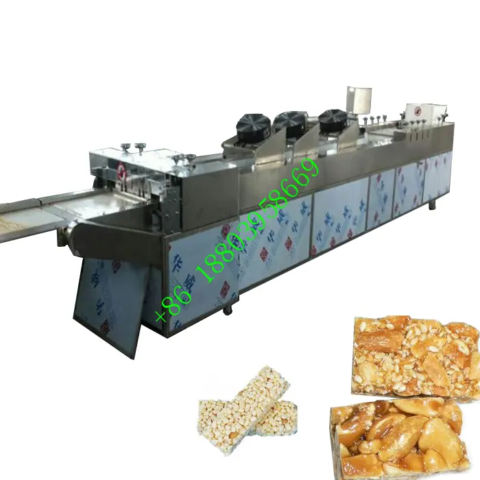 hot selling automatic cereal bar snack food pressing and cutting machine