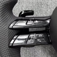 Volant en cuir pour Mercedes Benz W204 W205 W213 W219 W222 A45 E63 Gle Gls Amg Gt C63 E63 S63 G63