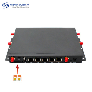 Enrutador industrial 4G Lte de punto de acceso de doble banda de 1200Mbps con vigilancia de velocidad rápida Dual Sim para uso IOT compatible con frecuencia 4G - Product Image 6