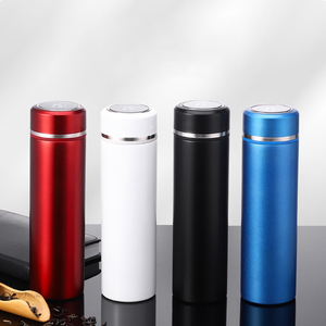 Tumbler intelligente in acciaio inox LED Display digitale della temperatura portatile Smart <span class=keywords><strong>Thermos</strong></span> <span class=keywords><strong>per</strong></span> acqua e caffè coperchio bevande - Product Image 6