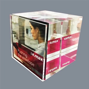 Fabbrica di <span class=keywords><strong>cubi</strong></span> per cornici per foto in acrilico trasparente di vendita calda - Product Image 3