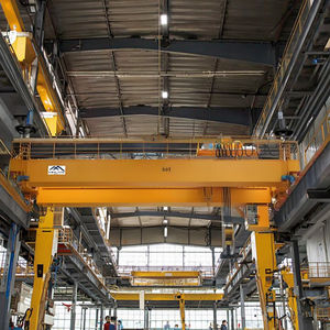 Chariot électrique à portique aérien à double poutre Brand20 tonnes pour pont de construction État utilisé-pour lourd - Product Image 1