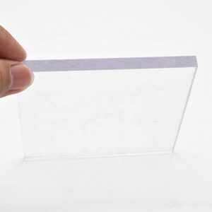 PC độ bền Hội Đồng Quản trị kính 1.5mm 2mm 3mm 4mm UV bảo vệ nhà kính Bảng điều chỉnh tấm polycarbonate rắn - Product Image 4