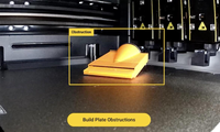 Imprimante 3D Snapmaker U1 multicolores, 4 extrudeurs indépendants, FDM, bureau, grand volume d'impression, haute vitesse, haute précision, prototypage