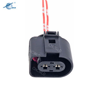 2핀 남성 여성 전기 자동차 커넥터 맞춤형 자동차 전기 배선 하네스 루프 1J0973752 - Product Image 3