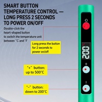 Fer à souder numérique portable USB, température réglable, 5V 8W, mini-fer à souder, ensemble de stylos à souder, outil de réparation électronique DIY