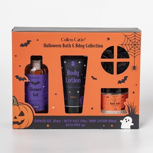 Set de Regalo Corporal Orgánico Hidratante con Temática de Halloween, Más Vendido, con Fragancia Personalizable - Product Image 3