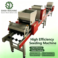 Semoir automatique de haute qualité pour semis de riz, idéal pour les lignes de production de semis de riz, vendu avec plateau