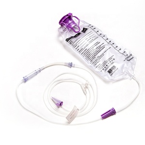 Günstiger Preis Profession elle medizinische Ausrüstung Langlebiger transparenter Schwerkraft-Fütterung beutel für enter ale Pumpen - Product Image 1