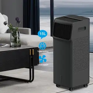 15L Electric water evaporative air cooler fans with HAPE