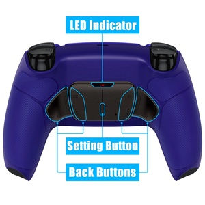ชุดปุ่มโลหะ EXtremeRate Real Metal Buttons Remapper Paddles Kit ชุดปุ่ม RISE4 V3 แบบตั้งค่าใหม่ได้ สำหรับคอนโทรลเลอร์ PS5 รุ่น BDM-030/040/050 - Product Image 3