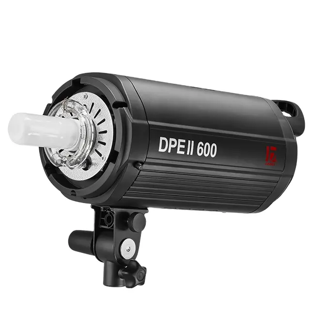 JINBEI-Lámpara de Flash estroboscópica para estudio de fotografía, lámpara de modelado para retrato, DPEII-600, 600Ws/80GN, 5500K, LCD, E27, 150W