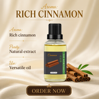 Huile Essentielle de Cannelle Pure et Naturelle en Gros – Extrait Végétal pour Parfums Quotidiens et Matière Première de Fragrance