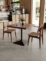 Vente en gros OEM ODM – Ensemble de mobilier de restaurant commercial moderne en bois pour la restauration, les cafés et les espaces de loisirs : table et chaises