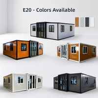 Maison modulaire de luxe extensible en conteneur pour une vie de villégiature