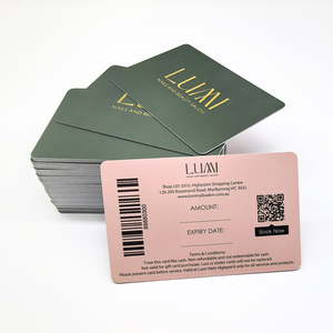 Carte Regalo Personalizzate in Plastica con Codice a Barre per Spa e Negozi - Product Image 5