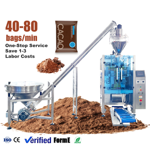 Full Automatic VFFS <b>Weighing</b> Seal Pouch Bag Packaging <b>Machine</b> Cocoa Powder Protein Powder Packing <b>Machine</b> - Product Image 1