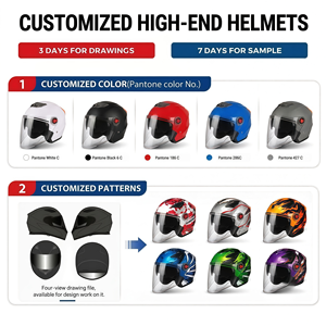 Caschi da <span class=keywords><strong>Moto</strong></span> di Alta Qualità, Protezione <span class=keywords><strong>per</strong></span> la Testa con Doppia Visiera, <span class=keywords><strong>Casco</strong></span> Tre Quarti <span class=keywords><strong>per</strong></span> Adulti, Motocross e Motociclismo - Product Image 4
