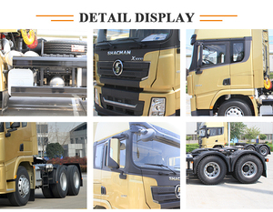 Factory Price New Shacman X3000 6x4 Tractor Truck 430 hp Diesel Euro II Air Suspension High-roof Cab Rear Camera - Product Image 4