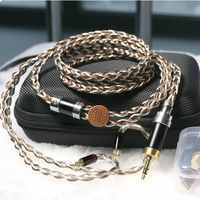 Hakugei Soaring dragon prise modulaire 5 à 1 mise à niveau écouteur hifi 7N occ Cable silver0.78 2pin mmcx qdc, A2DC, Acoustune,JH,UE