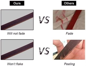 Correa de Perro de Cuero Genuino de Lujo con Doble Asa, Correa de Entrenamiento Trenzada con Asa de Tráfico, Fácil Control y Resistente - Product Image 2