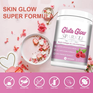 Cross Border Export Gluta Glow Sparkle <strong>Powder</strong> Vitamin C Biotin Enhanced Beauty Products for Adult Nail &amp; Hair OEM/ODM Available - Product Image 4