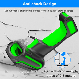 Siêu thị kết nối không dây RFID NFC đọc thẻ máy quét mã vạch cầm tay dài phạm vi 2D mã QR thanh toán Đầu đọc mã vạch - Product Image 6