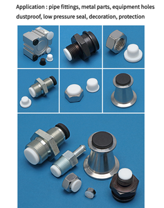 Nút bịt kín bằng silicon đặc hình chữ T chịu nhiệt cao tùy chỉnh, nút bịt chai, nắp cao su silicon, cắt hình trụ - Product Image 6