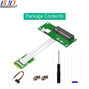 Nhà Máy Bán Buôn 180 Độ Pci-E 8X Khe Cắm + USB 2.0 Kết Nối Để Mini Pci-E MPcie Adapter Thẻ Với Từ Pad + Fpc Cáp - Product Image 6