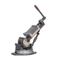 Étau universel inclinable en fonte de précision QW100 QW125, à angle réglable, pour fraisage, perçage et rectification
