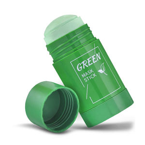 Meidian thé vert aubergine pores rétrécissement élimination des points noirs hydratant hommes femmes visage <span class=keywords><strong>masque</strong></span> d'<span class=keywords><strong>argile</strong></span> solide paquet de 1 - Product Image 6