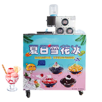 Machine à glace rasée flocon de neige sur commande machine à glace à raser coréenne