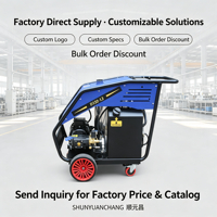 Nettoyeur haute pression électrique 110V 3kW, mobile, industriel, chariot à 4 roues, corps en acier inoxydable, garantie 1 an, vente en gros