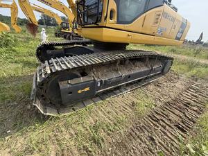 Excavadora de cadenas Komatsu PC350 usada, máquina excavadora grande de 35 toneladas, en buen estado de funcionamiento, adecuada para minería, desarrollo de tierras agrícolas - Product Image 5