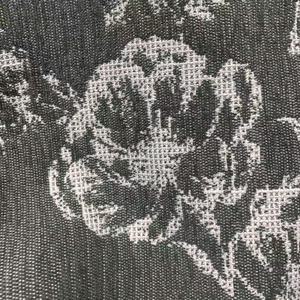 Tessuto in ciniglia tinto in filo jacquard, <span class=keywords><strong>oscurante</strong></span>, con motivi floreali tropicali verdi, 100% poliestere, per tappezzeria e decorazioni per la casa - Product Image 4