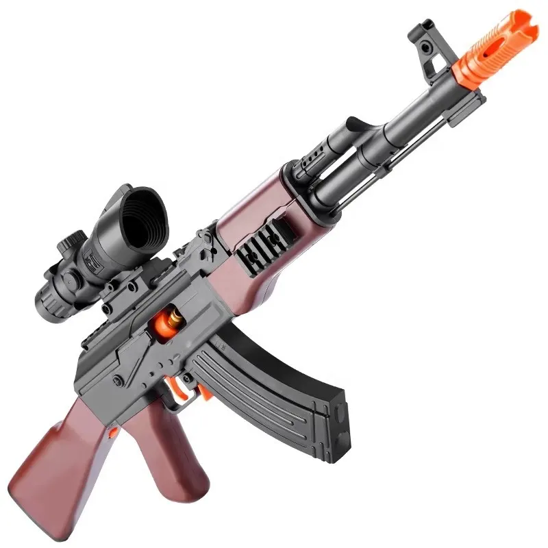 Điện Đồ Chơi Súng Gel Đạn Nước Blaster Shooter Sân Sau Vui Vẻ Ngoài Trời Splatter Đồ Chơi Súng M416 MP5 AK Âm Thanh Và Ánh Sáng Rung Động